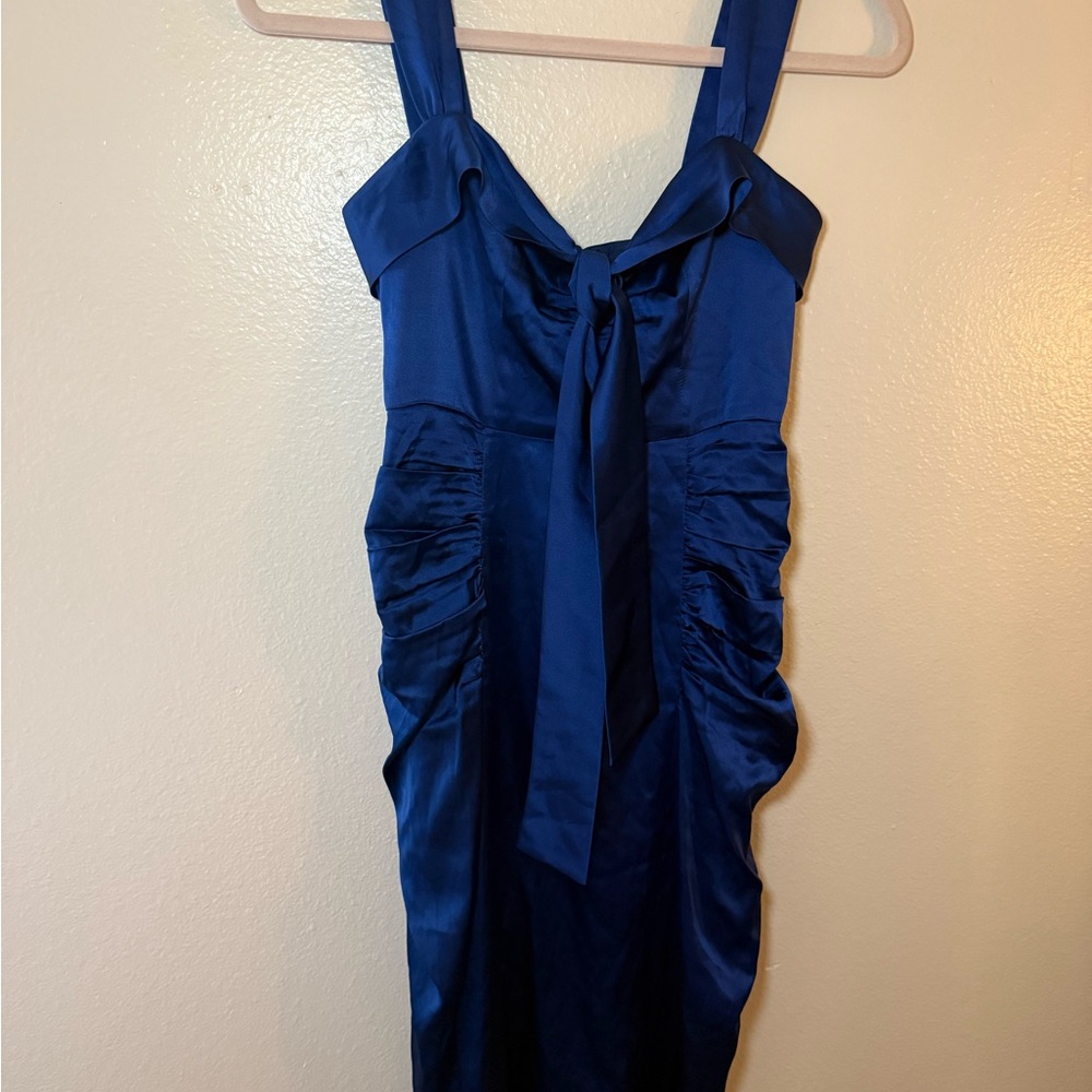Betsey Johnson silk Blue Midi Dress